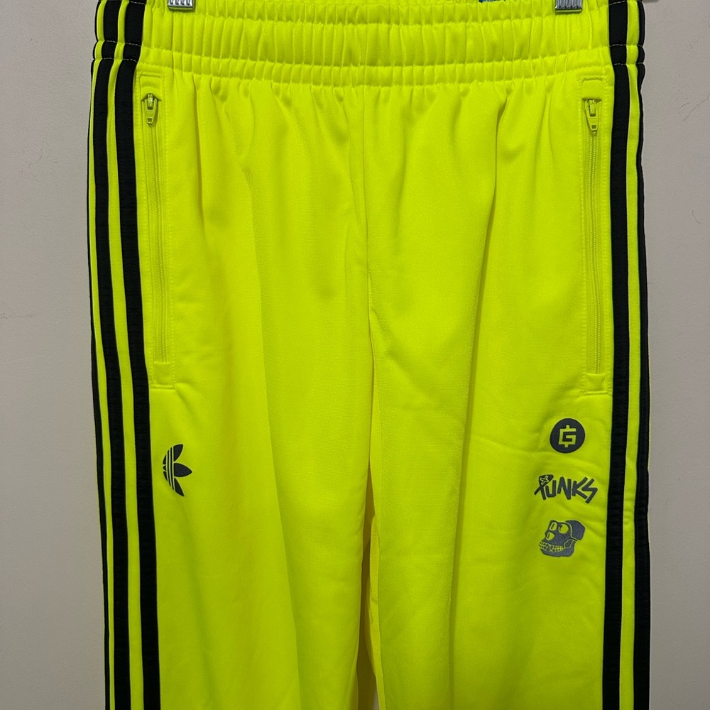 Adidas Trucksuit into the Metaverse BAYC Punks GMONEY Men’s Small Yellow - Picture 12 of 16